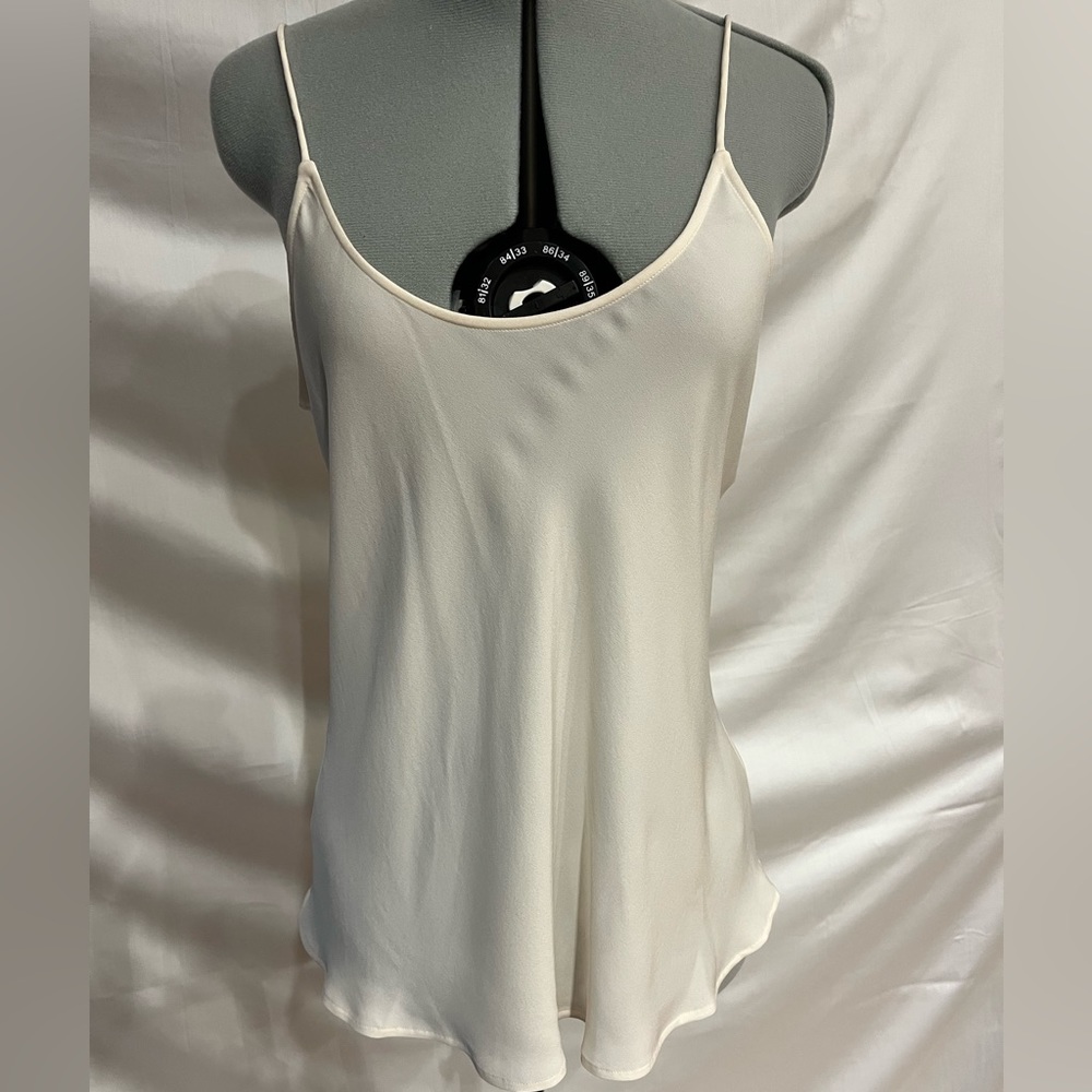 Silk camisole off-white